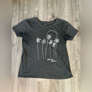 Large Billabong Tshirt charcoal gray